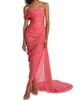 Oscar de la Renta Women's Off-The-Shoulder Draped Silk Chiffon Gown - 2