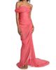 Oscar de la Renta Women's Off-The-Shoulder Draped Silk Chiffon Gown - 3