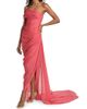 Oscar de la Renta Women's Off-The-Shoulder Draped Silk Chiffon Gown - 4