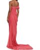Oscar de la Renta Women's Off-The-Shoulder Draped Silk Chiffon Gown - 5