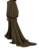 Oscar de la Renta Women's Open-Sleeve Silk Chiffon Capelet & Gown - 5