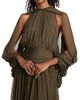 Oscar de la Renta Women's Open-Sleeve Silk Chiffon Capelet & Gown - 7