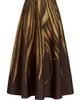 Oscar de la Renta Women's Palm Print A-Line Midi-Skirt - 1