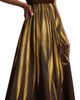 Oscar de la Renta Women's Palm Print A-Line Midi-Skirt - 6