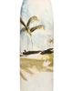 Oscar de la Renta Women's Palm Tree-Print Satin Pencil Midi-Skirt - 8