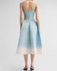 Oscar de la Renta Women's Peony Faille Day Dress - 3