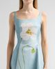 Oscar de la Renta Women's Peony Faille Day Dress - 5