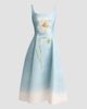 Oscar de la Renta Women's Peony Faille Day Dress - 6
