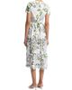 Oscar de la Renta Women's Porcelain Flowers Embroidered Day Midi-Dress - 5