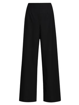 Oscar de la Renta Women's Stretch-Wool Tailored Pants