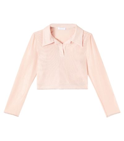 Oseree Kids Oséree Kids Cropped tulle top