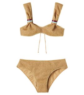 Oseree Kids Oséree Kids Lumière embellished bikini