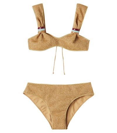 Oseree Kids Oséree Kids Lumière embellished bikini