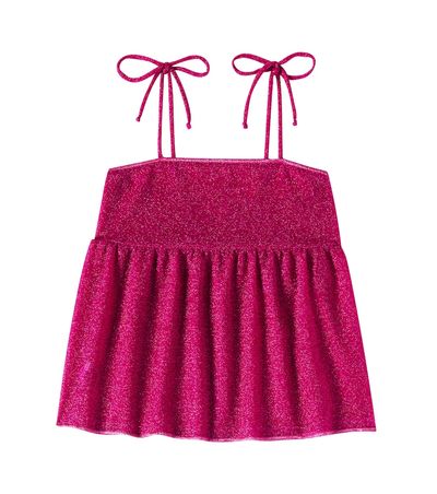 Oseree Kids Oséree Kids Lumière lamé top