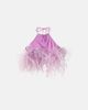 Oseree Kids Oséree Kids Lumière Plumage feather-trimmed top - 2
