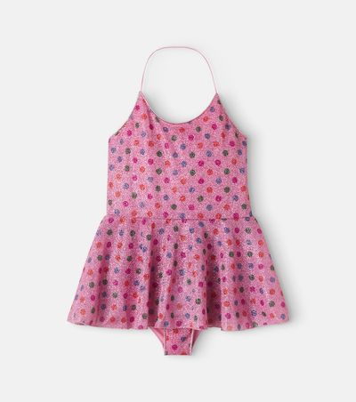 Oseree Kids Oséree Kids Lumière polka-dot swimsuit