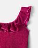 Oseree Kids Oséree Kids Lumière ruffled one-shoulder swimsuit - 3