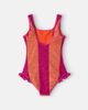 Oseree Kids Oséree Kids Lumière ruffled striped swimsuit - 2