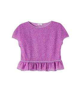 Oseree Kids Oséree Kids Lumière ruffled T-shirt
