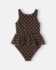 Oseree Kids Oséree Kids Osemini Lumière polka-dot ruffled swimsuit - 2