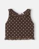 Oseree Kids Oséree Kids Osemini Lumière polka-dot ruffled top - 1