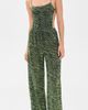 Oseree Oseree Animalier Long Pants Green Black - 5
