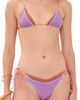 Oseree Oseree Double Microkini Bikini Set Lilac Orange - 1