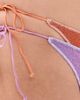Oseree Oseree Double Microkini Bikini Set Lilac Orange - 6