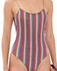 Oseree Oseree Lolita Maillot One Piece Rose Multicolor - 1
