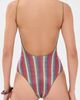 Oseree Oseree Lolita Maillot One Piece Rose Multicolor - 3