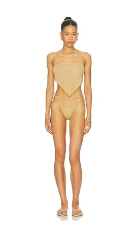 Oseree Oseree Lumiere Ring Bandana Bikini Set