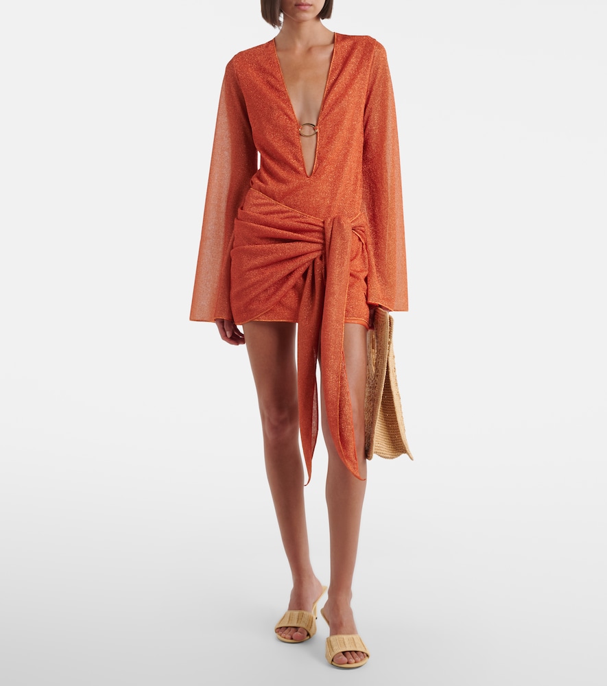 oseree beach dress Lumire Rose Pois Kaftan