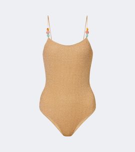 Oseree Oséree Lumière beaded swimsuit