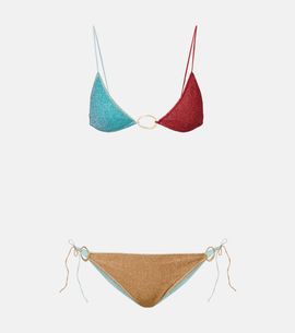 Oseree OsÃ©ree LumiÃ¨re colorblocked bikini