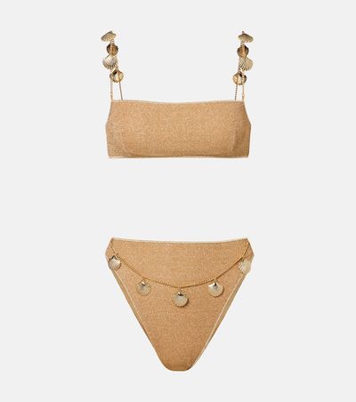Oseree Oséree Lumière embellished bikini