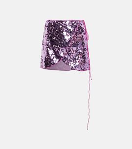 Oseree OsÃ©ree LumiÃ¨re embellished skirt
