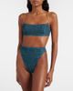 Oseree Oséree Lumière O Chain lamé bikini - 2