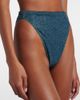 Oseree Oséree Lumière O Chain lamé bikini - 5