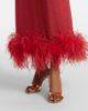 Oseree Oséree Lumière Plumage maxi dress - 4