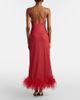 Oseree Oséree Lumière Plumage maxi dress - 5