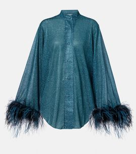 Oseree Oséree Lumière Plumage shirt