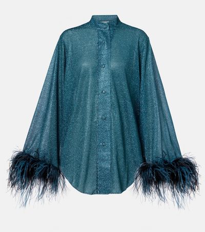 Oseree Oséree Lumière Plumage shirt