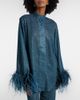 Oseree Oséree Lumière Plumage shirt - 3