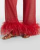 Oseree Oséree Lumière Plumage wide-leg pants - 4