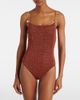 Oseree Oséree Lumière Shells embellished swimsuit - 2