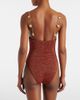 Oseree Oséree Lumière Shells embellished swimsuit - 3