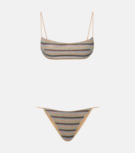 Oseree Oséree Lumière striped bikini
