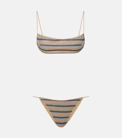 Oseree Oséree Lumière striped bikini