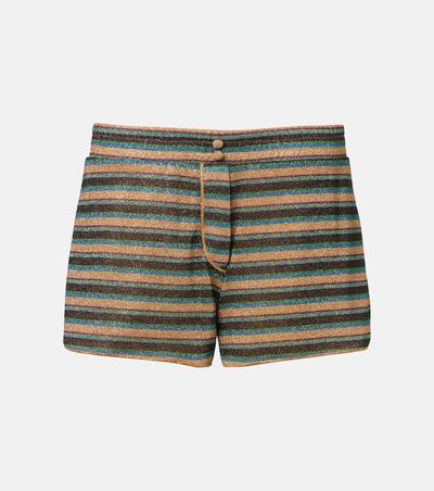 Oseree Oséree Lumière striped shorts