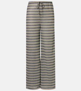 Oseree OsÃ©ree LumiÃ¨re striped straight pants